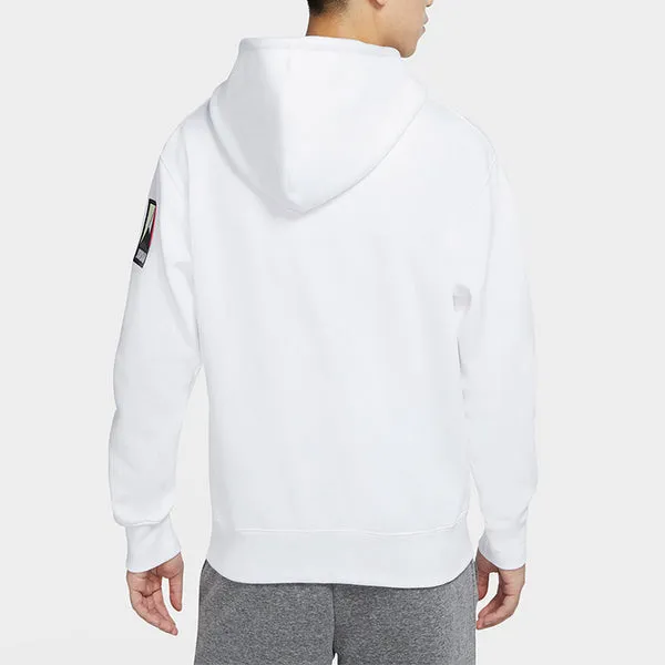 Air Jordan Winter Utility Fleece Casual White Sweatshirt