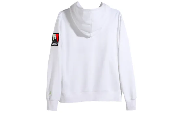 Air Jordan Winter Utility Fleece Casual White Sweatshirt