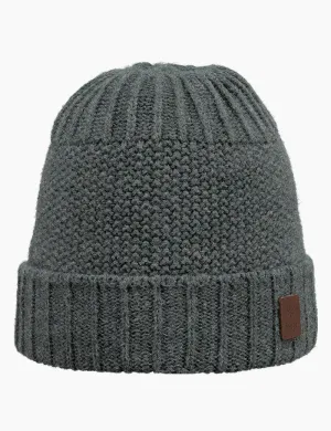 Barts Clarcke Beanie - Charcoal Grey