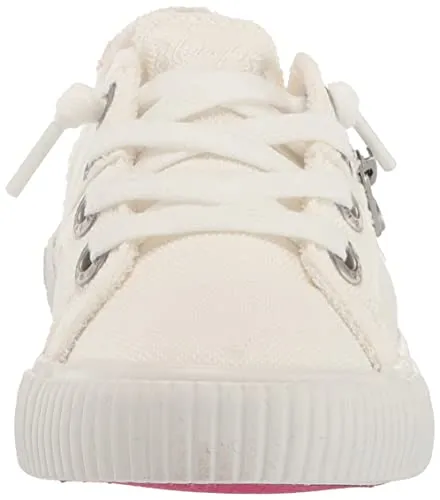 Blowfish Malibu Girls Fruit-k Sneaker, White Smoked, 13 Little Kid