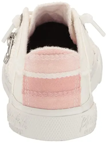 Blowfish Malibu Girls Fruit-k Sneaker, White Smoked, 13 Little Kid