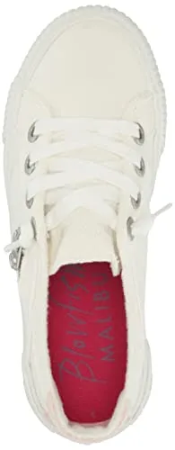 Blowfish Malibu Girls Fruit-k Sneaker, White Smoked, 13 Little Kid