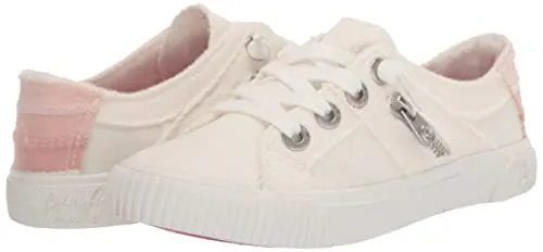 Blowfish Malibu Girls Fruit-k Sneaker, White Smoked, 13 Little Kid