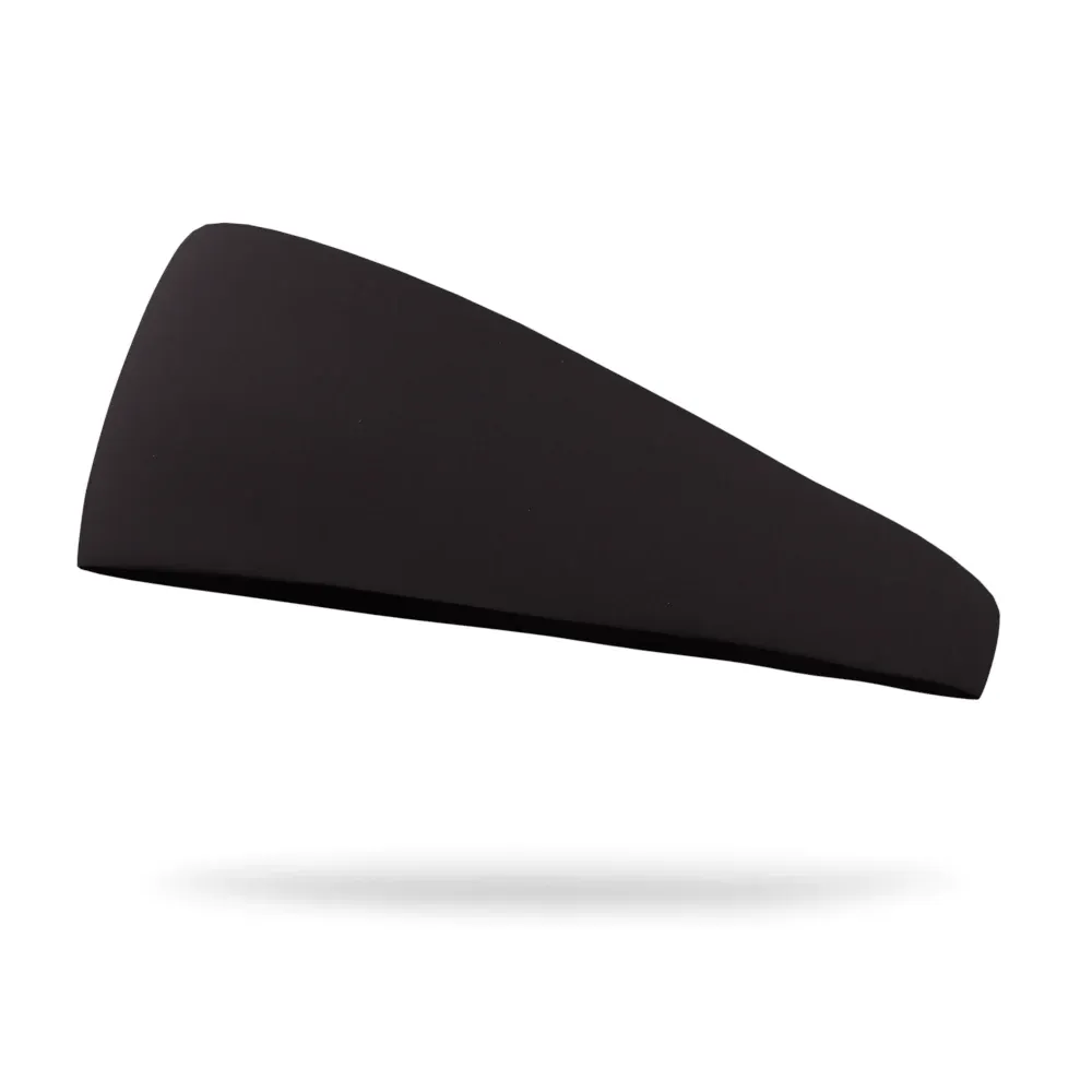 BONDI BAND 4" TAPERED SOLID WICKING HEADBAND