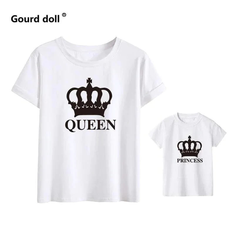 Boss Lady & Boss Baby Matching Family Outfits - Mother Daughter Cotton Shirts