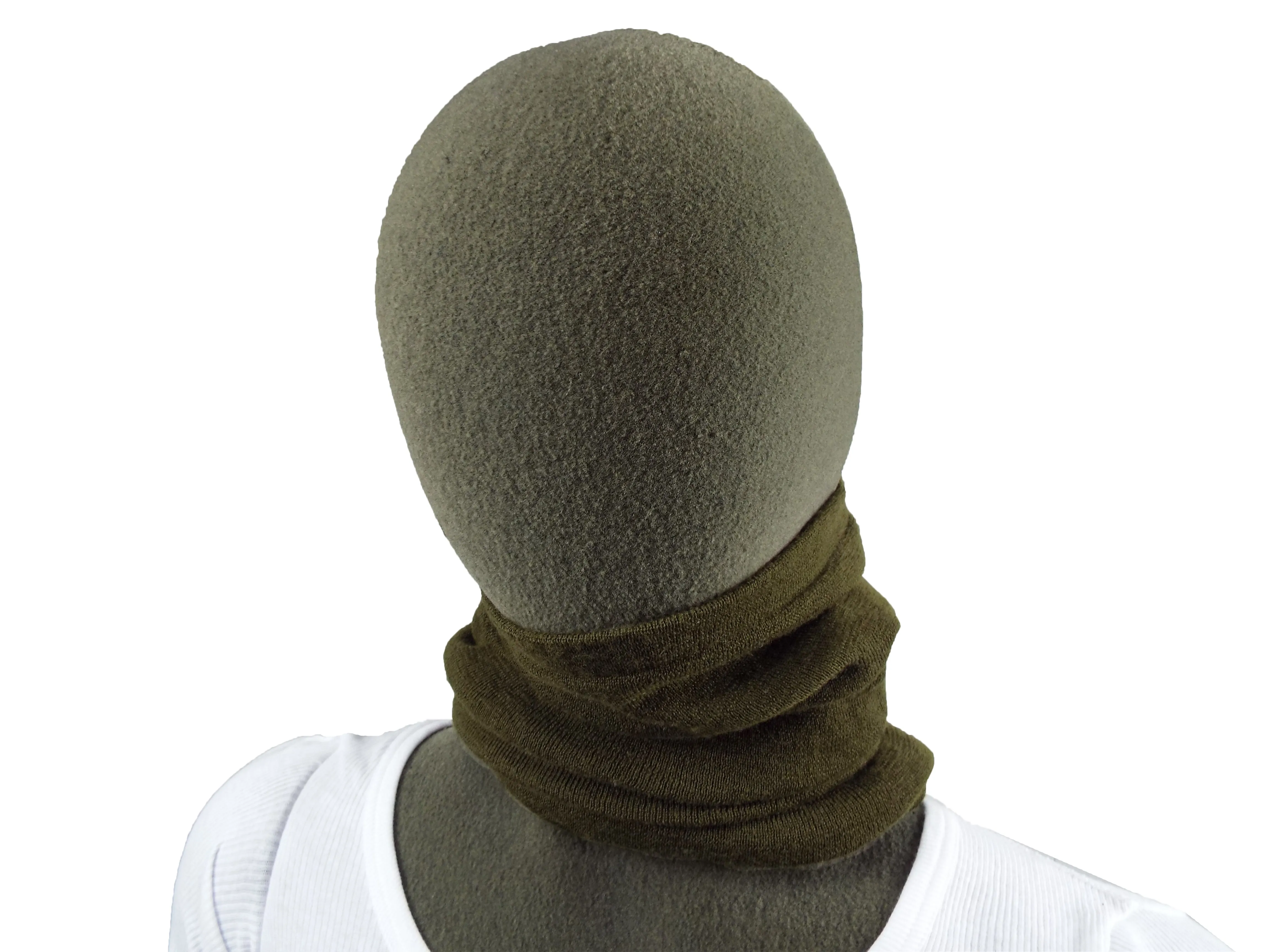 British/Dutch Army - Heavyweight - Olive Green Woollen Snood - Grade 1