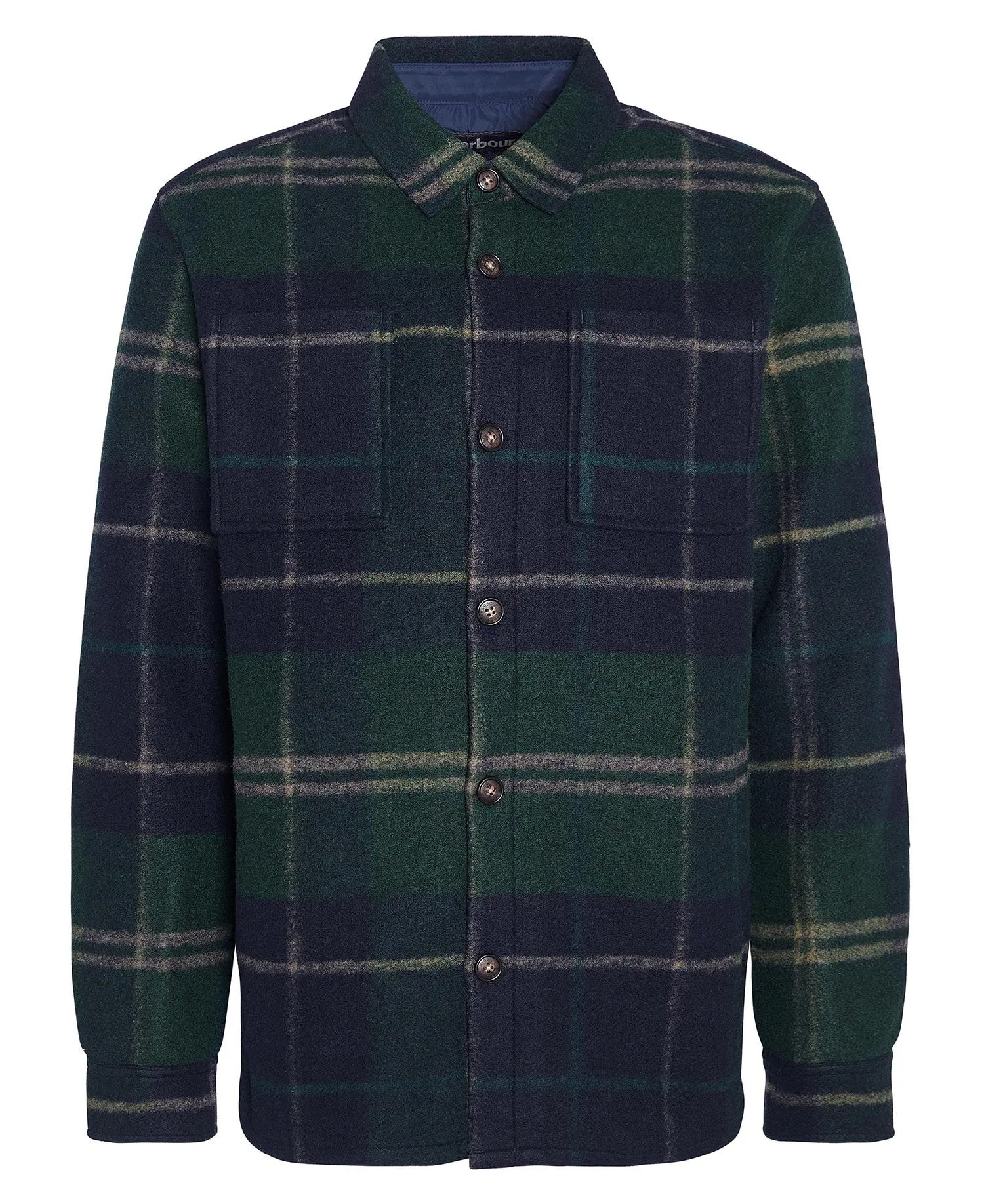 Chapter Check Overshirt - Green Loch Tartan