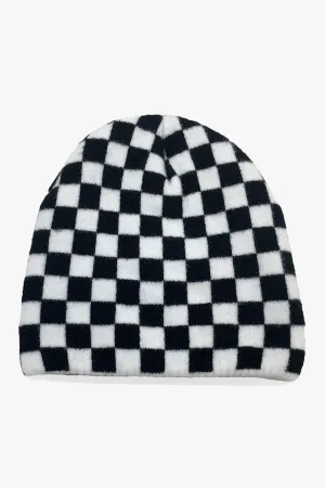 Checkered Black White & Beanie - W22 - UBH0019