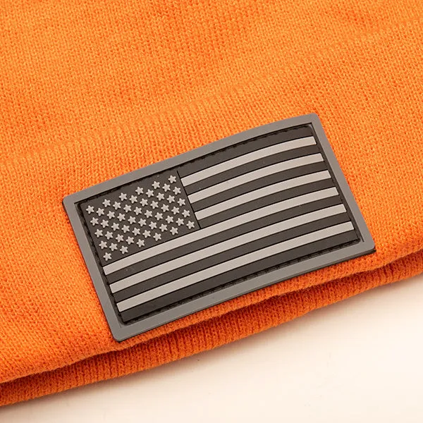 Classic Beanie | Blackout American Flag