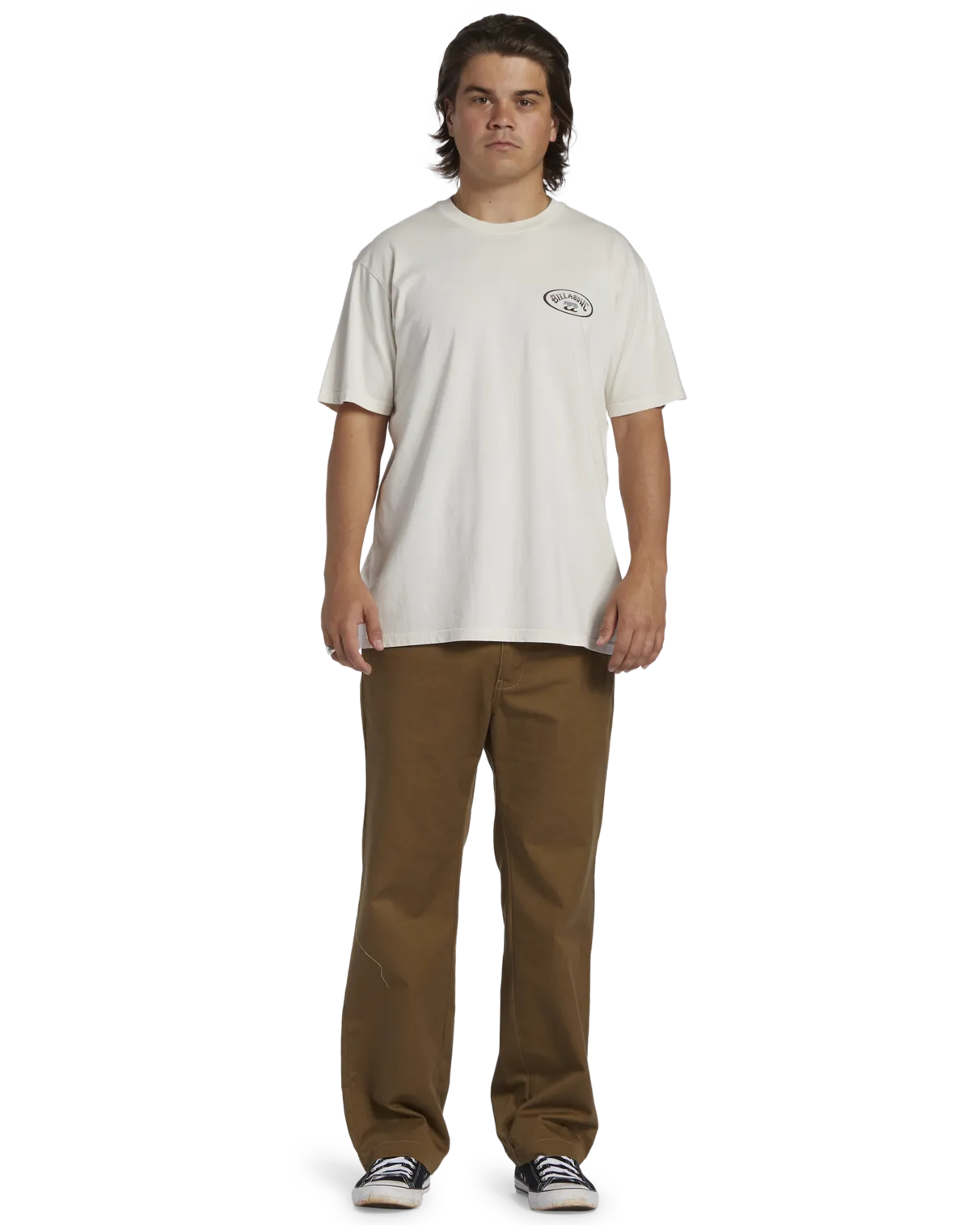 Crossboards T-Shirt in Off White