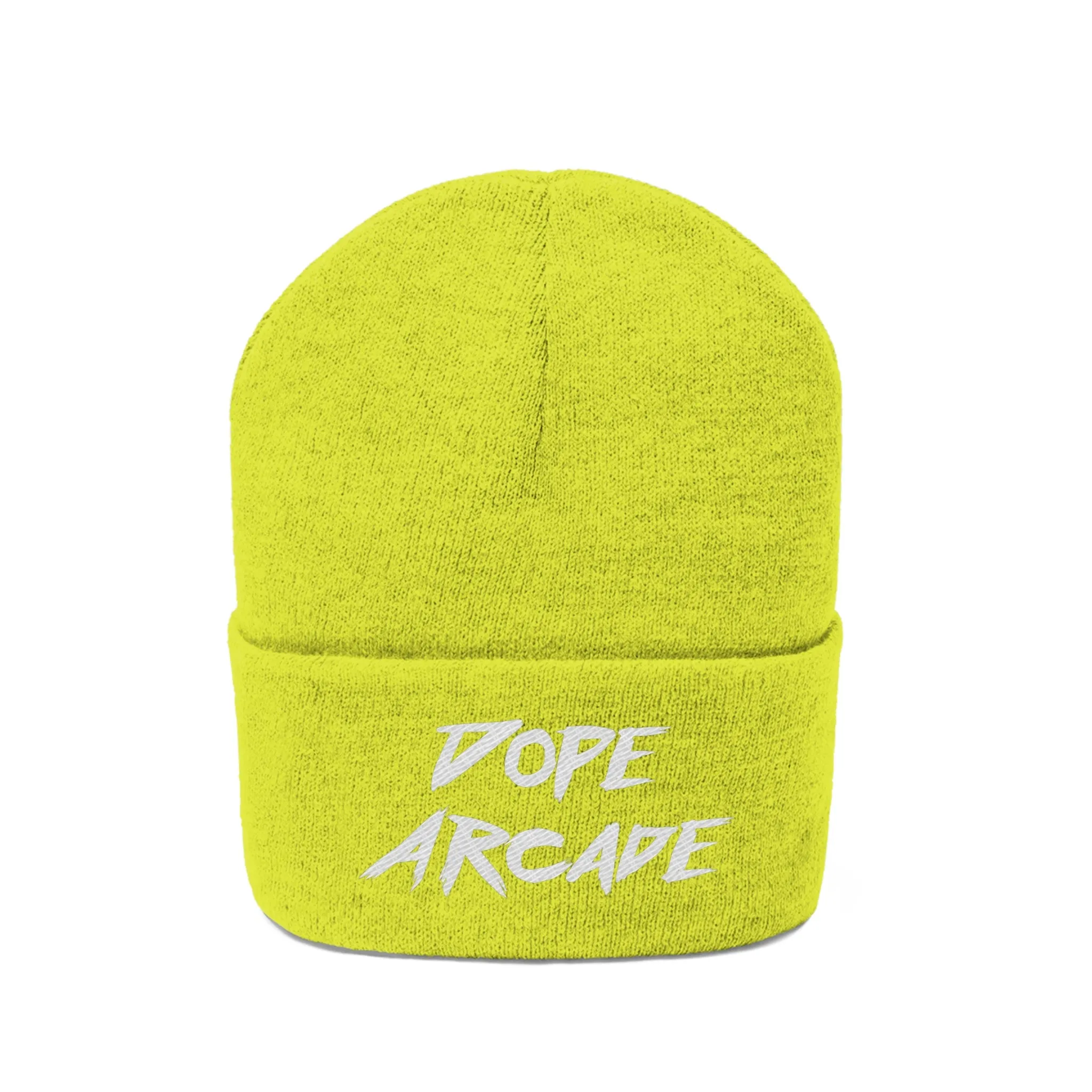 Dope Arcade Script Knit Beanie