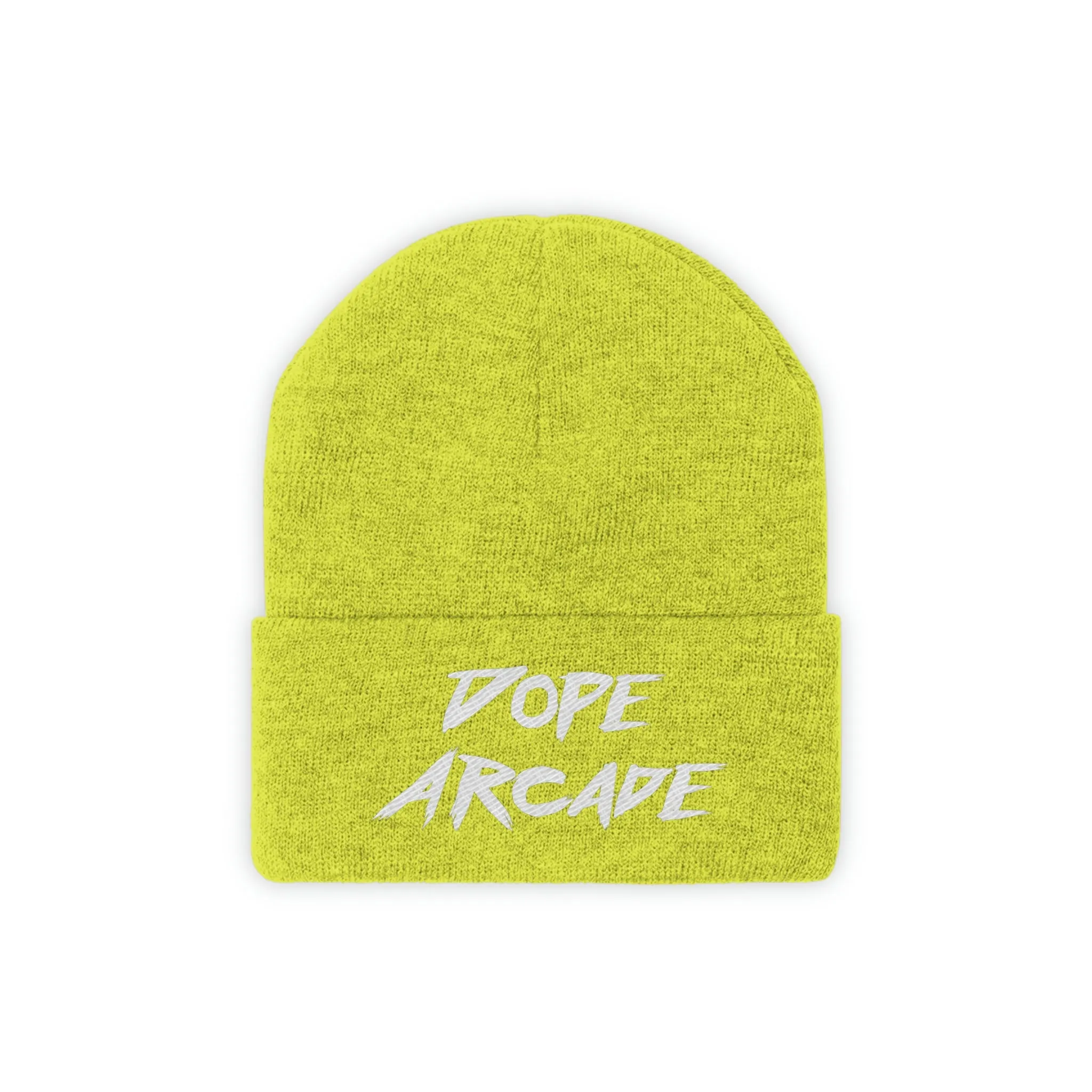 Dope Arcade Script Knit Beanie