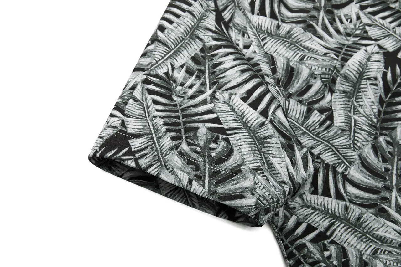 Dry Leaf All Over Print Shirt in Smart Fit