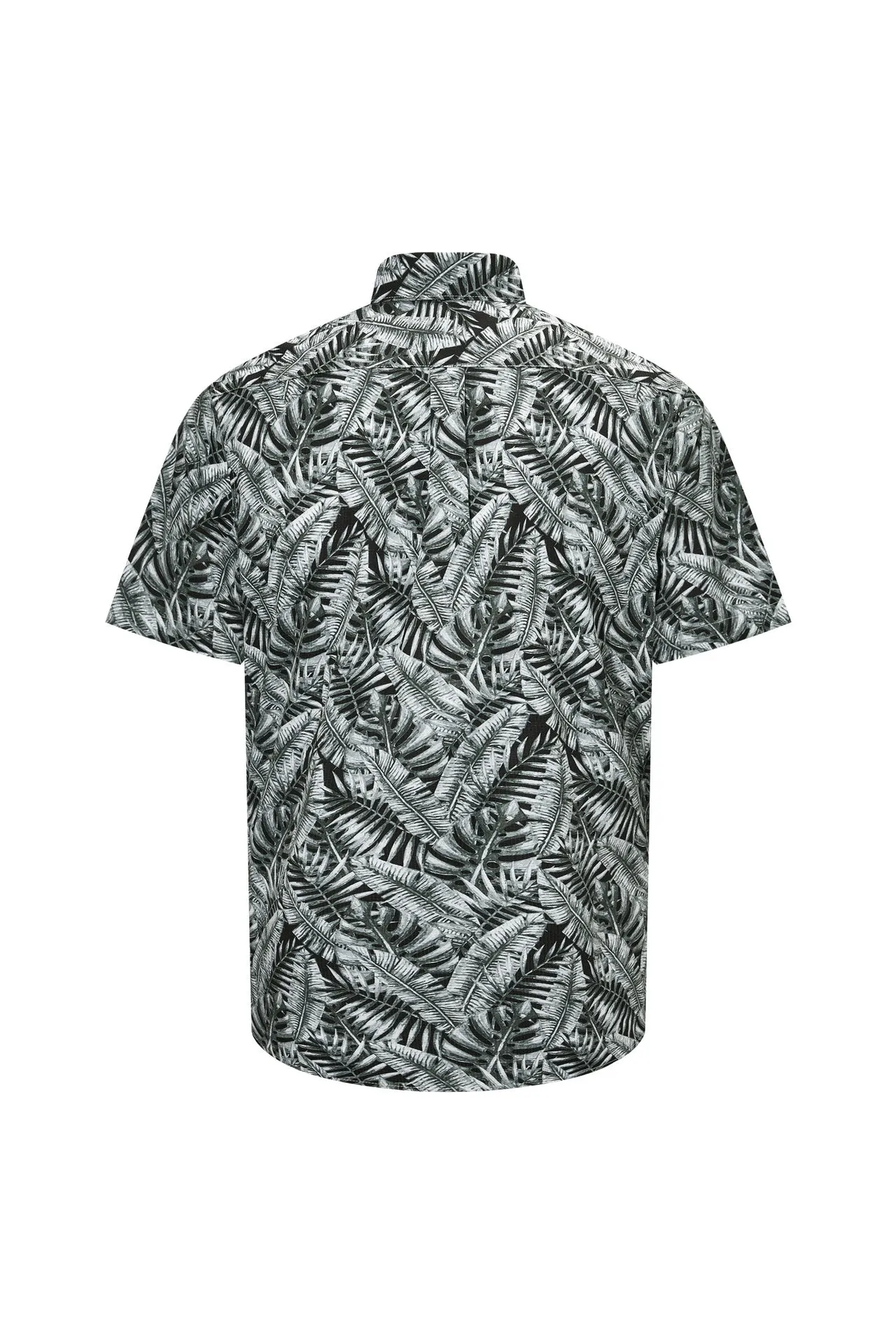 Dry Leaf All Over Print Shirt in Smart Fit