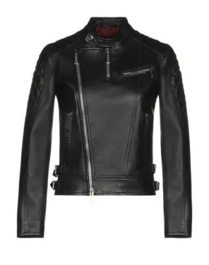 Dsquared2 Women Jacket Black 10 UK