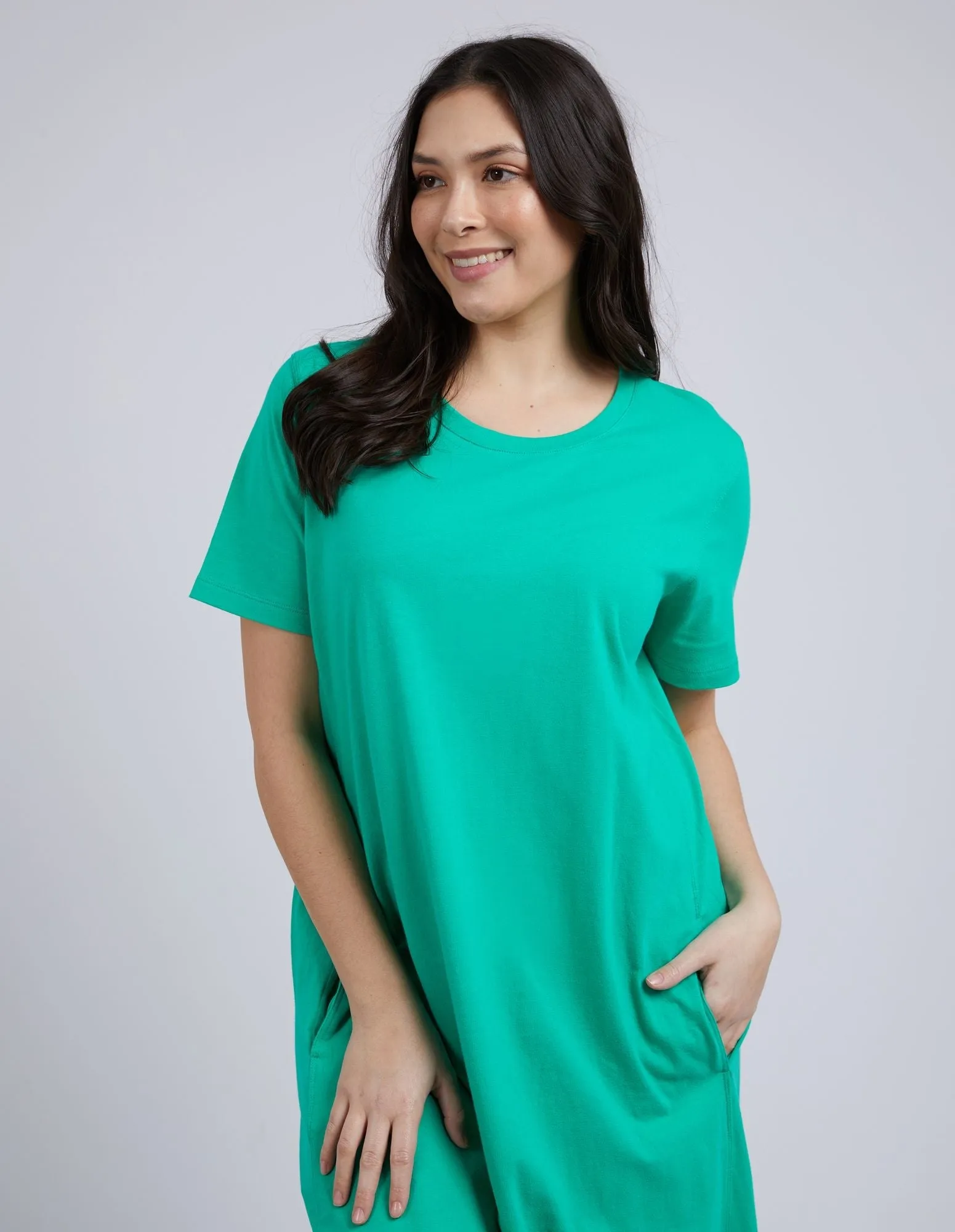 Elm Adira Dress Bright Green