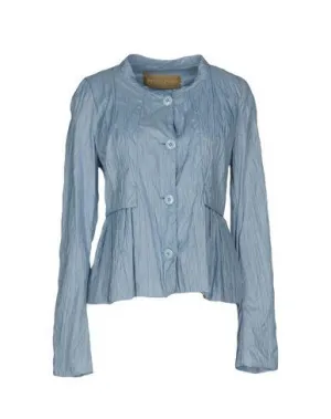 Ermanno Di Ermanno Scervino Women Jacket Pastel blue 12 UK