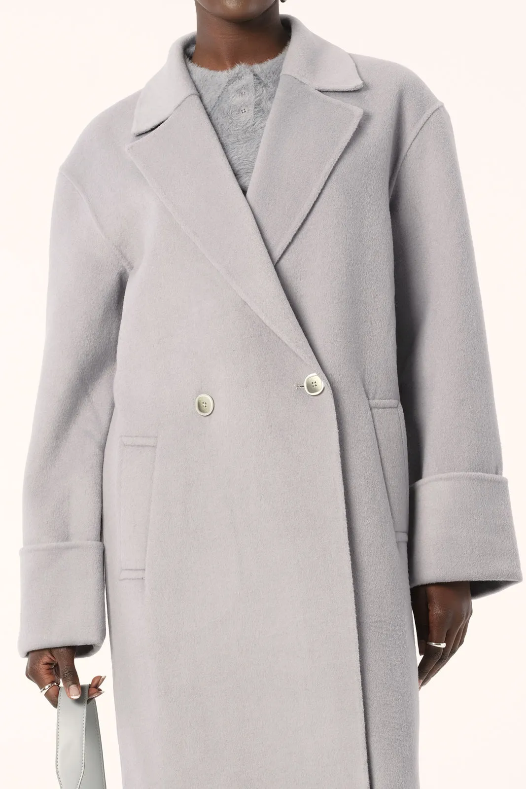 Fawn Coat Dove Blue