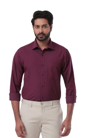 Fila - Purple Formal Shirts For Men | Ariser