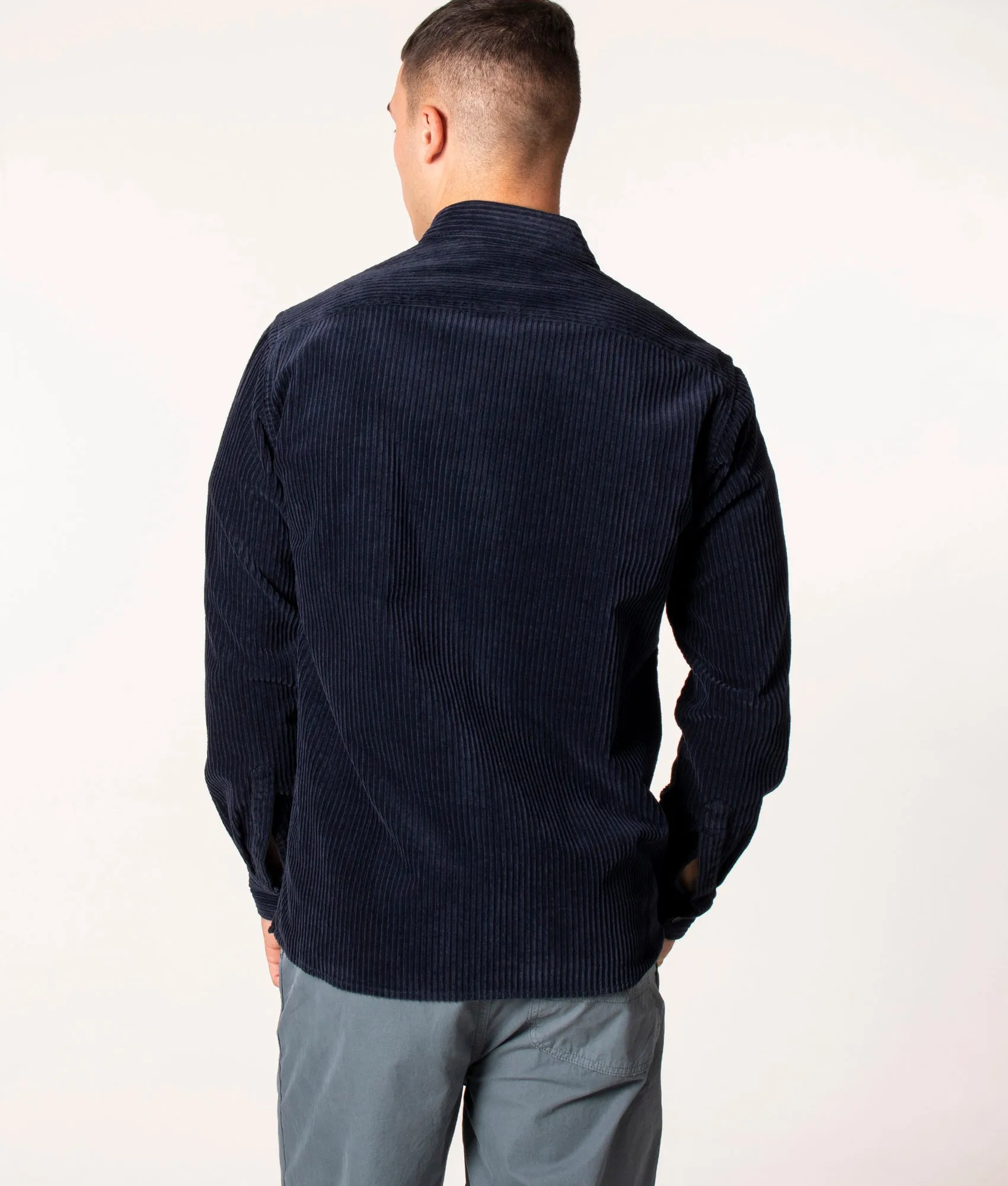 Garment Dyed Corduroy Overshirt