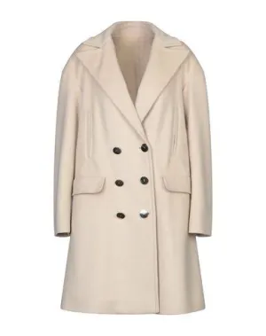 Giambattista Valli Women Overcoat Beige 6 UK