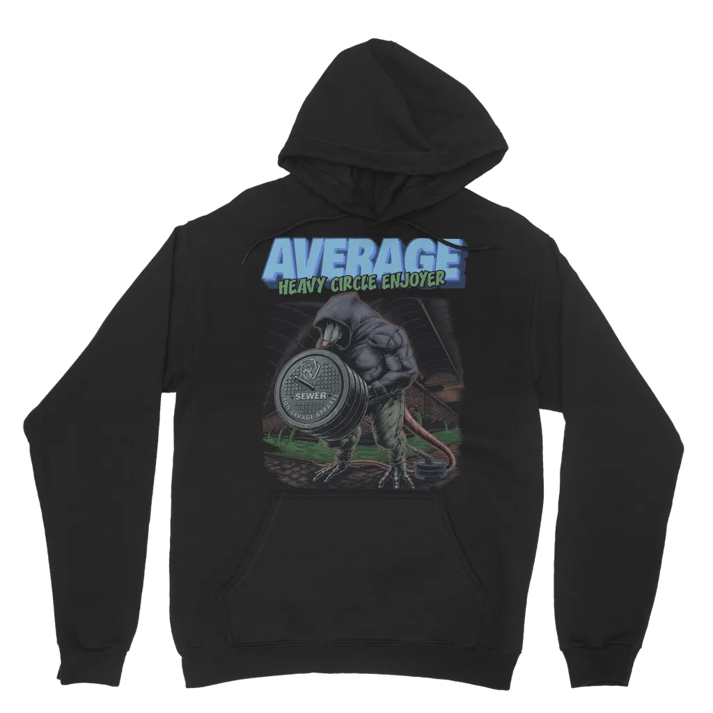 Gym Rat: Average heavy circle enjoyer hoodie