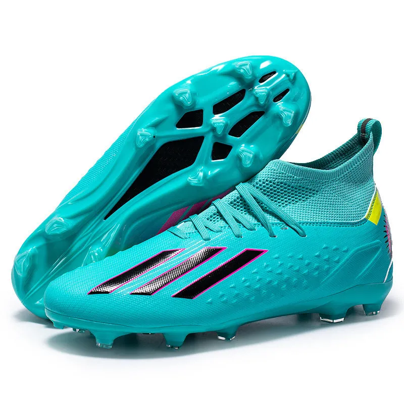 High-Top Soccer Cleats for Adult, Turf Training