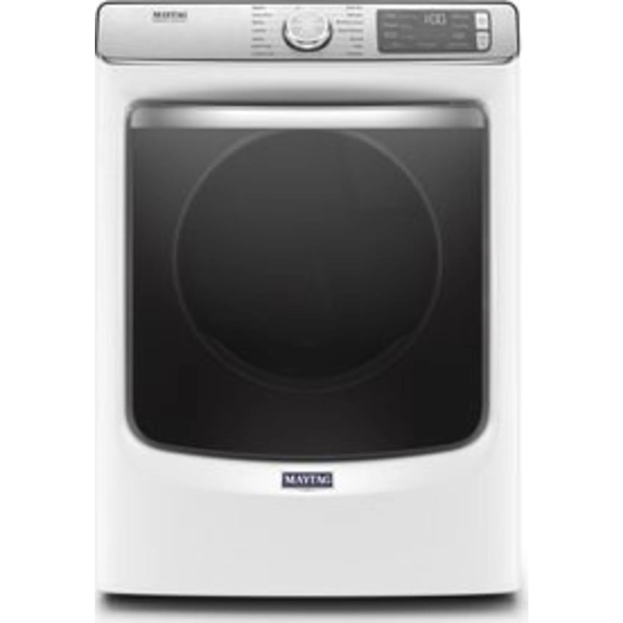 Maytag Smart Front Load Electric Dryer with Extra Power and Advanced Moisture Sensing with industry-exclusive extra moisture sensor - 7.3 cu. ft. (YMED8630HW)