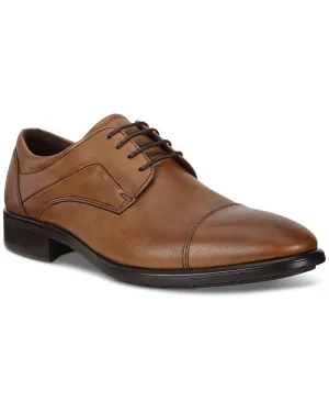 Men's oxford citytray cap toe tie Ecco