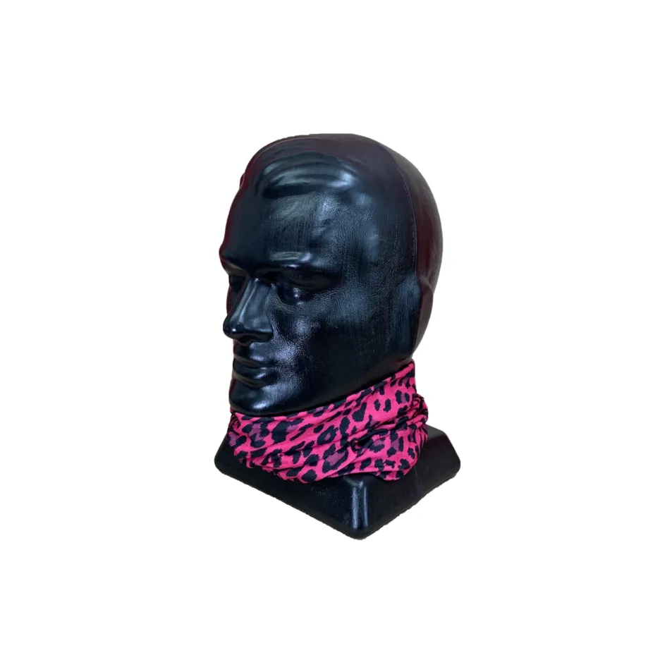 MFH Multi Functional Headwear - Leopard Magenta