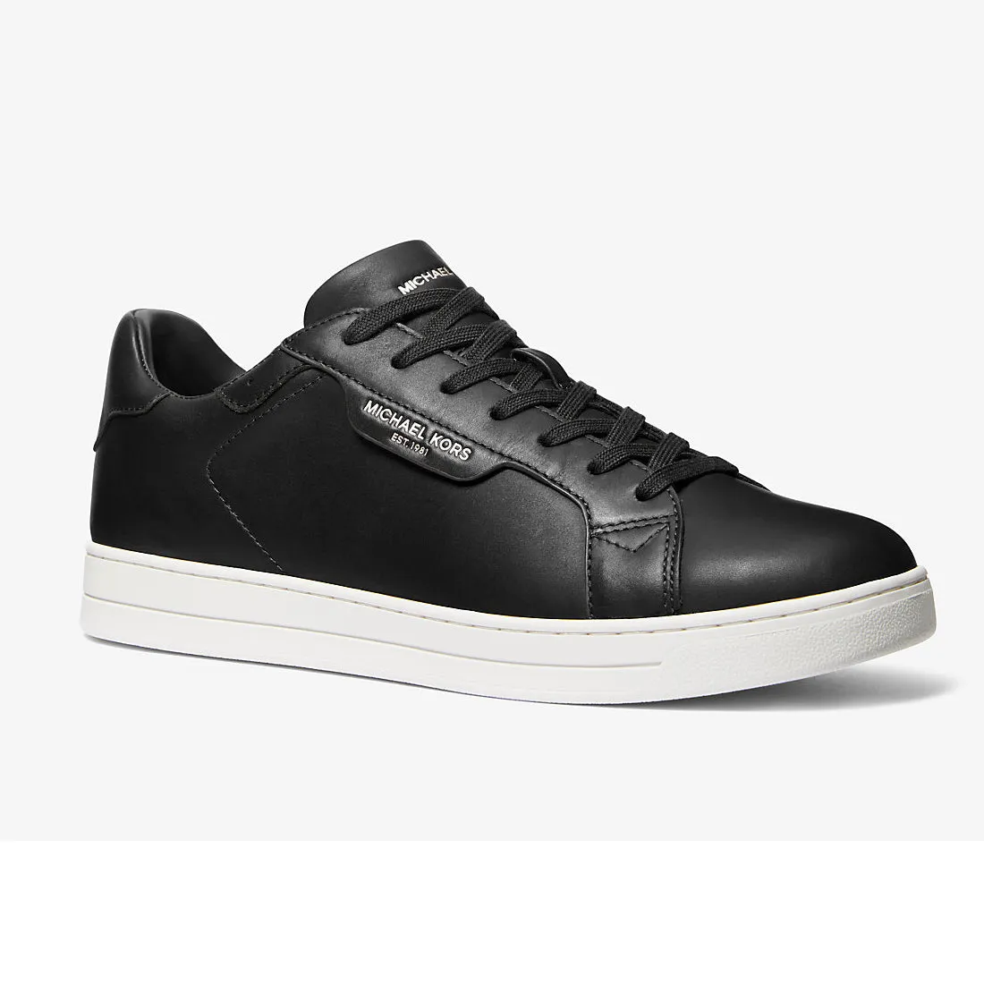 Michael Kors Keating Leather sneakers, black