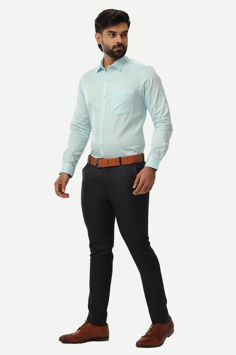 Monti - Sky Blue Formal Shirts for Men | Ariser