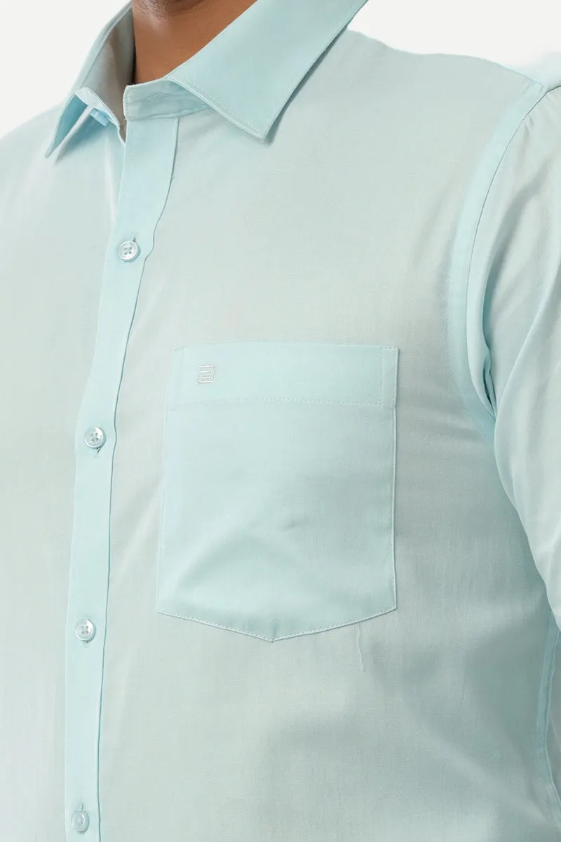 Monti - Sky Blue Formal Shirts for Men | Ariser