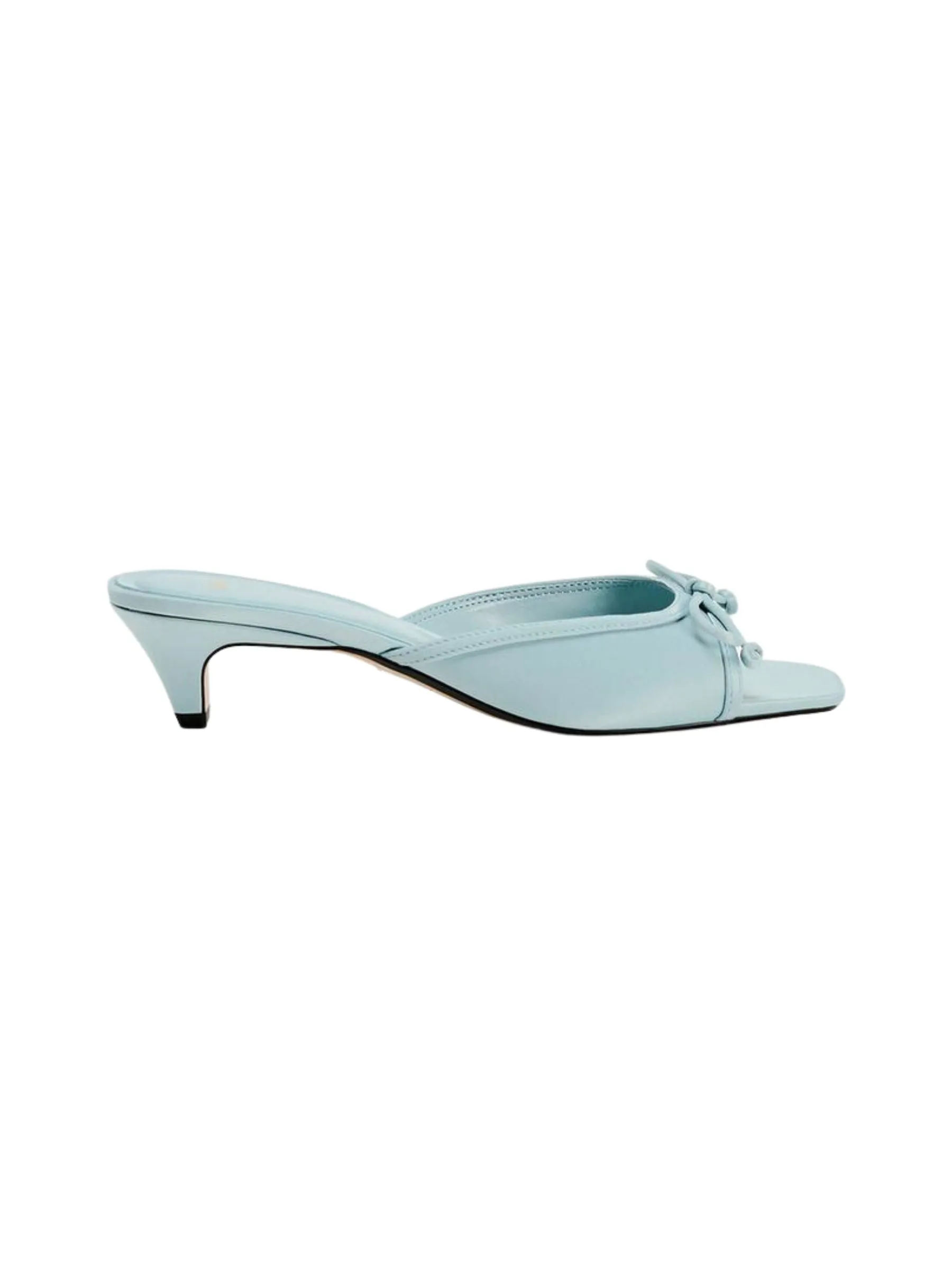 Nanise Bow Sandals in Light Blue