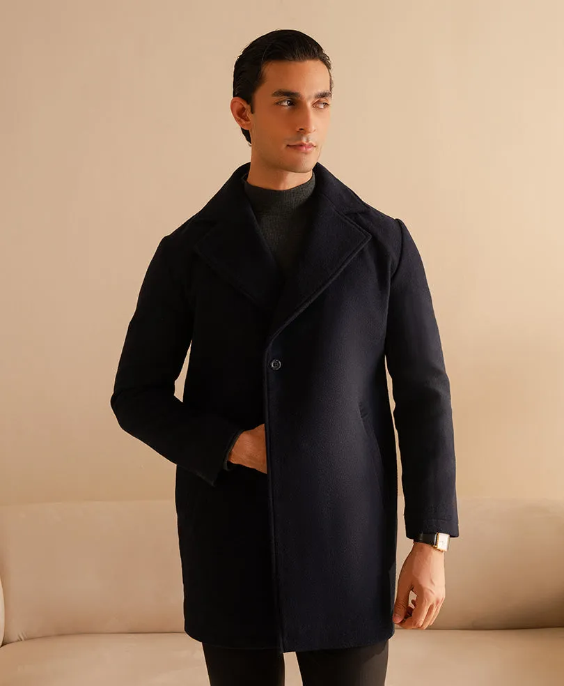 Navy Long Coat