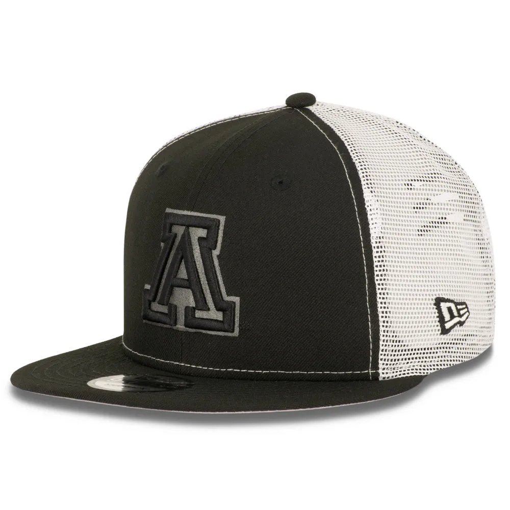 NCAA Arizona Wildcats New Era Basic Tonal 9FIFTY Trucker Snapback Hat