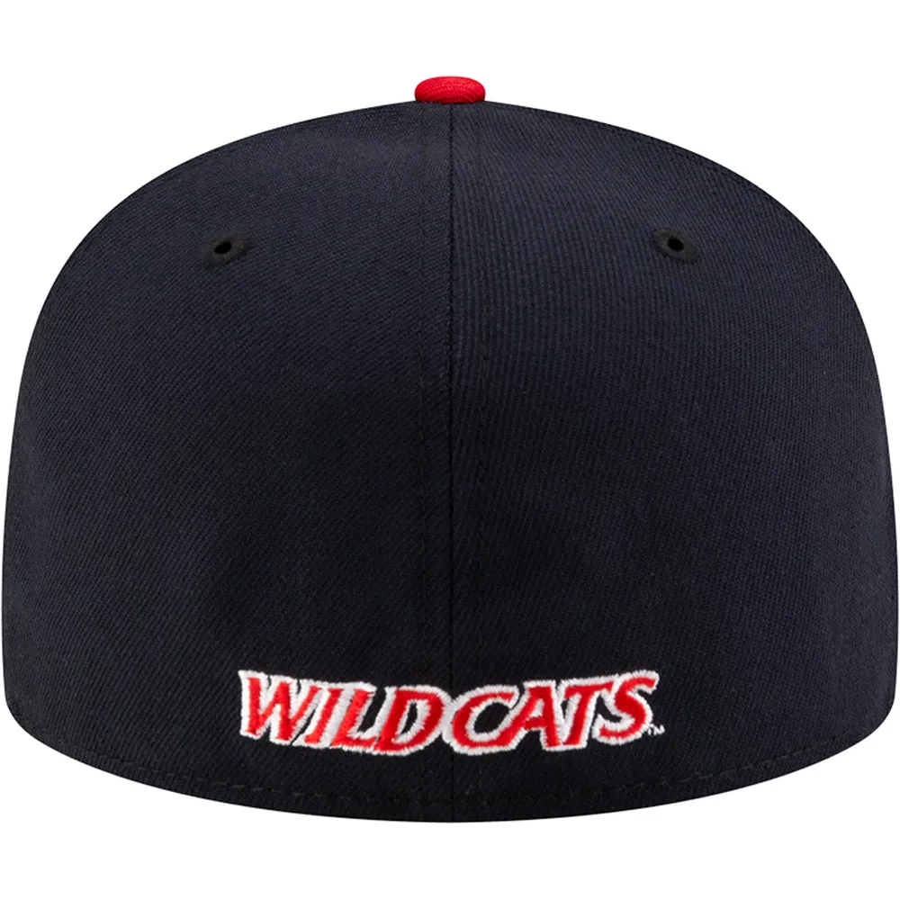 NCAA Arizona Wildcats New Era Two-Tone Primary Logo 59FIFTY Fitted Hat