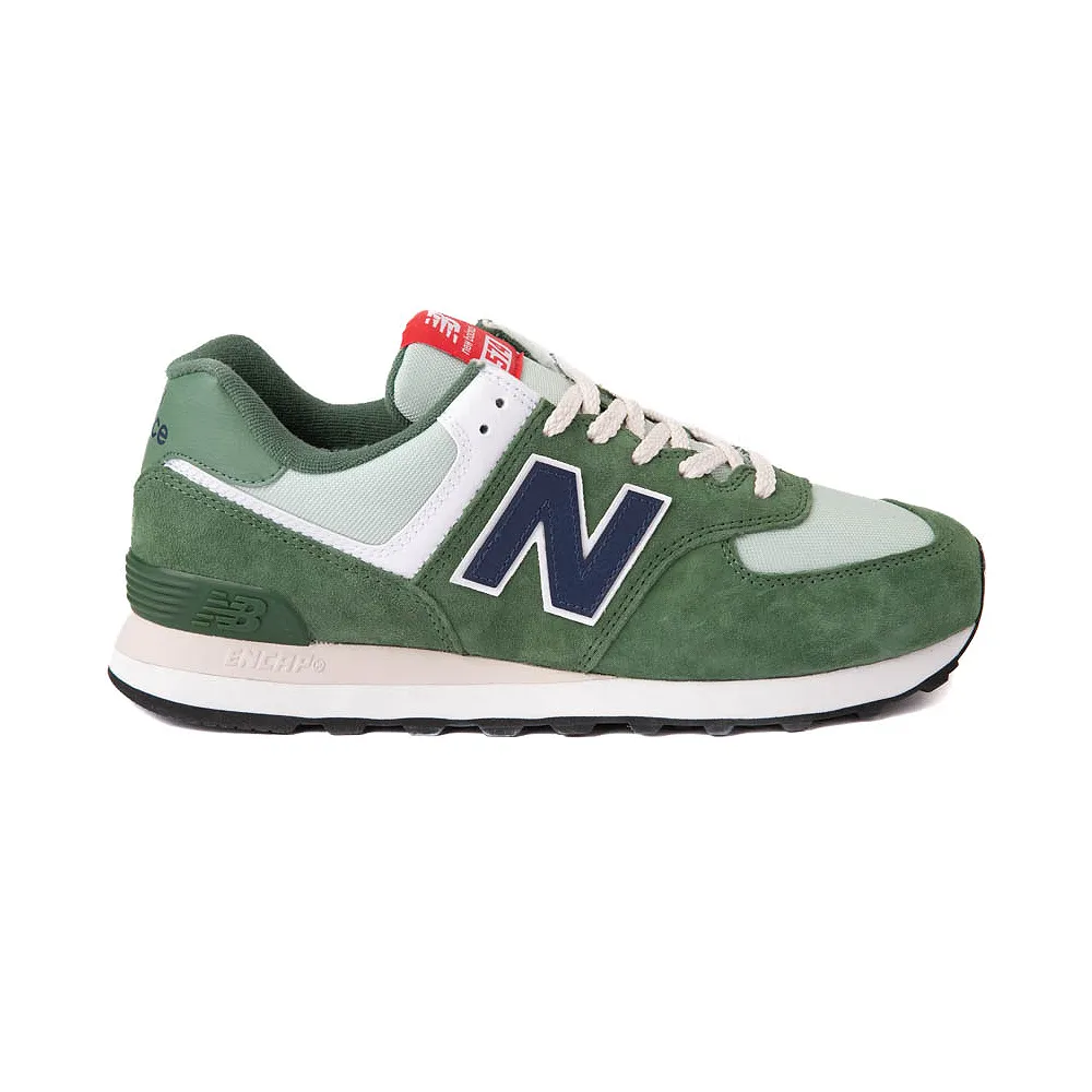 New Balance 574 sneakers, green/navy