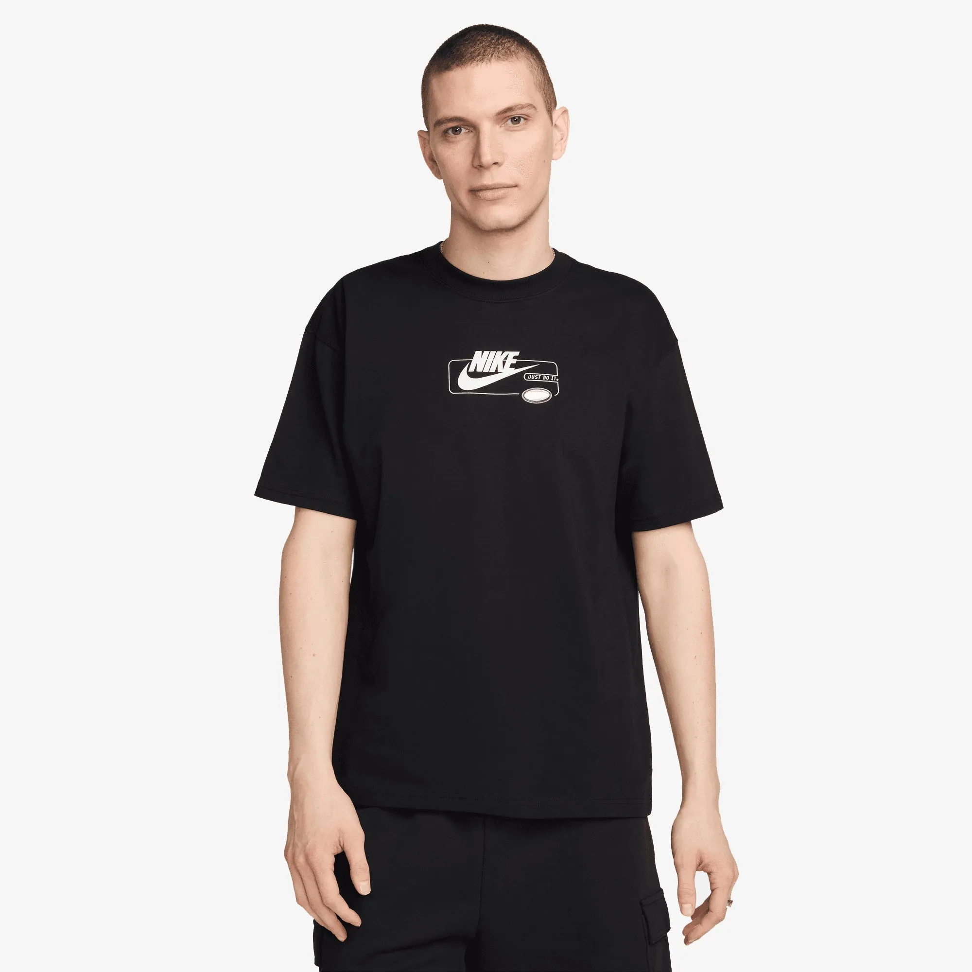 NIKE | SPORTSWEAR MAX90 T-SHIRT { BLACK