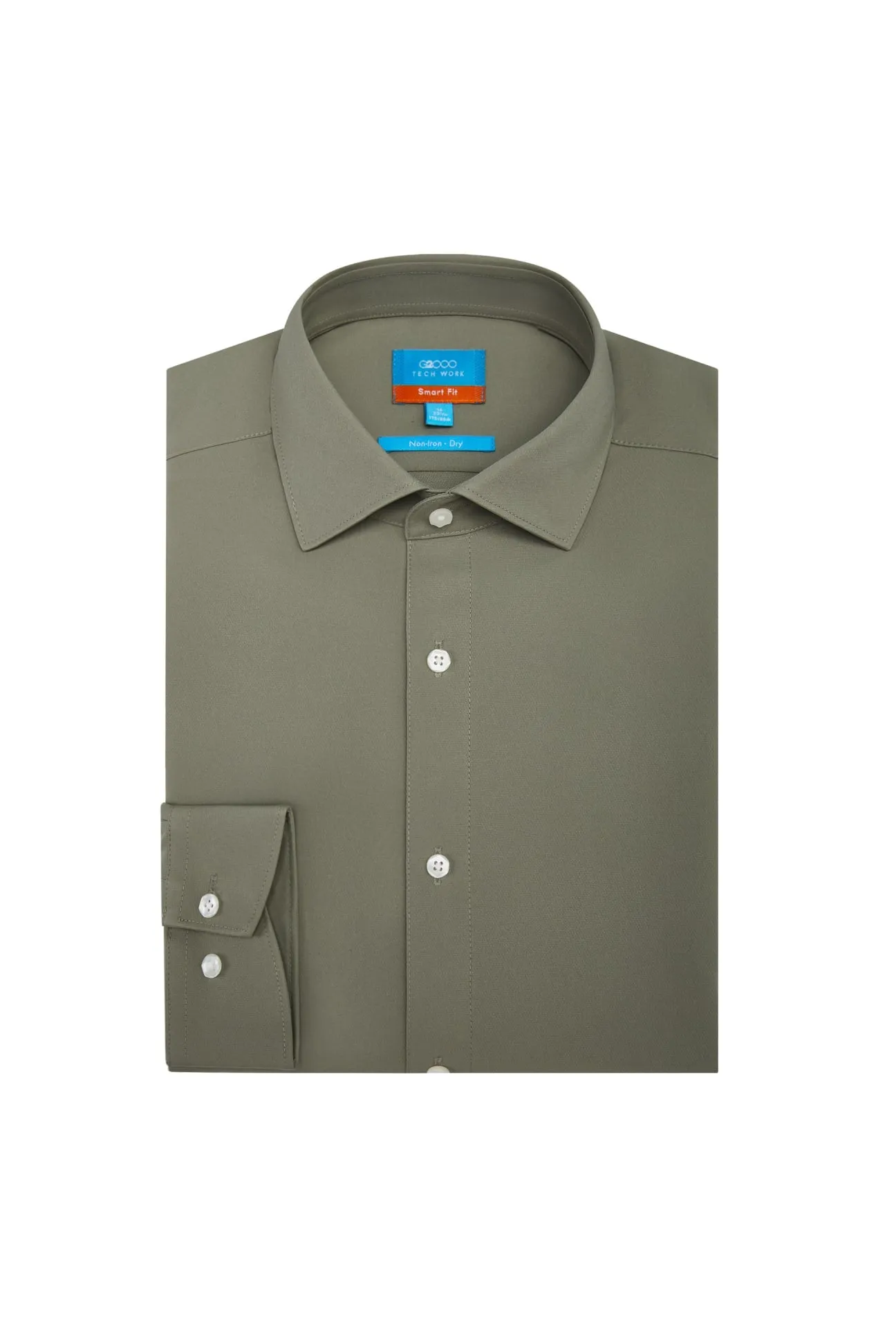 Non-Iron Quick Dry Smart Fit Poplin Shirt