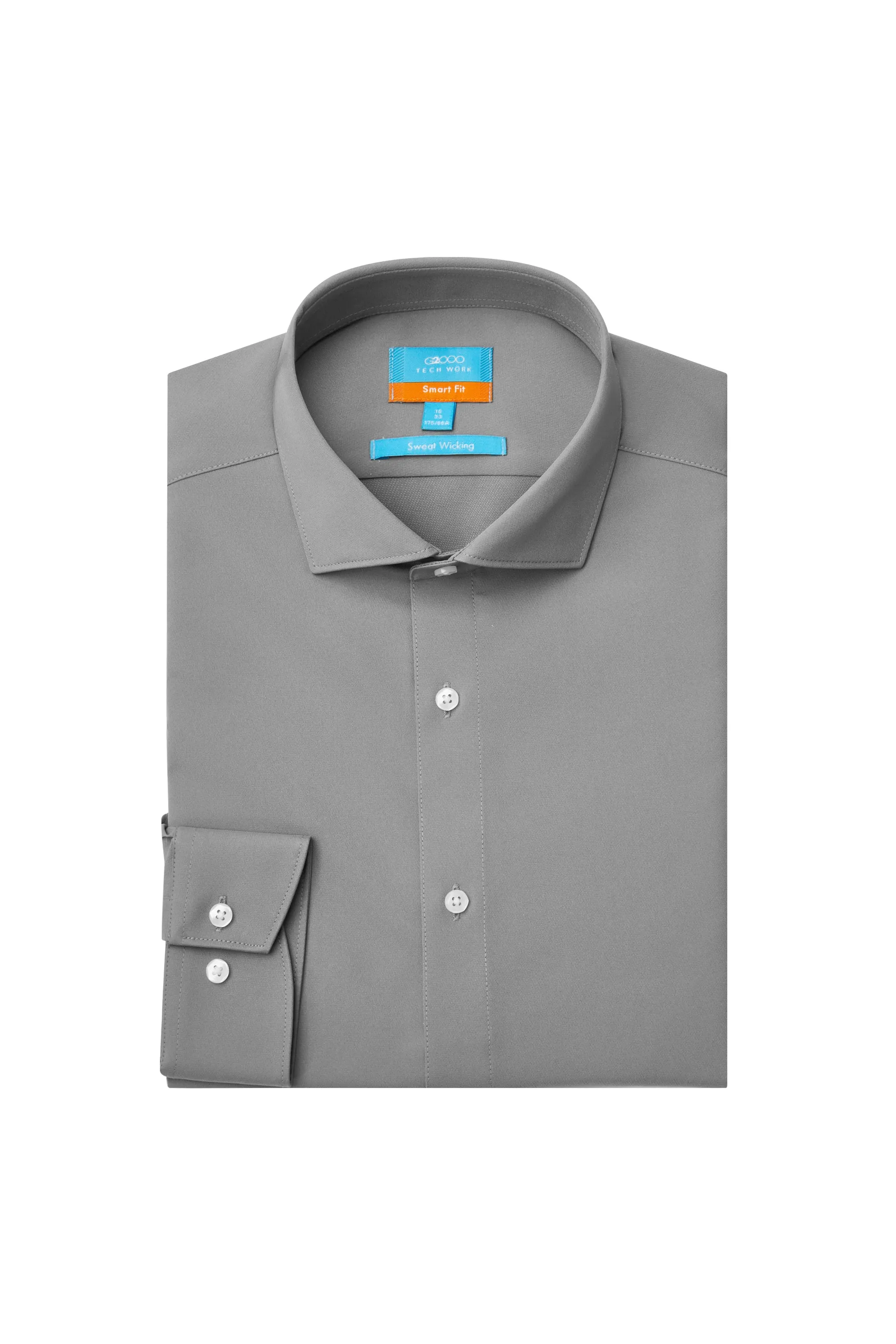 Non-Iron Quick Dry Smart Fit Poplin Shirt