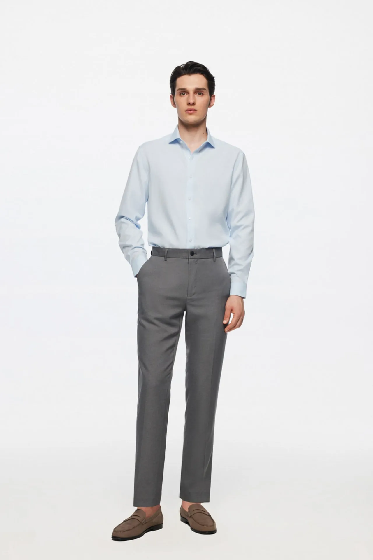 Non-Iron Quick Dry Smart Fit Poplin Shirt