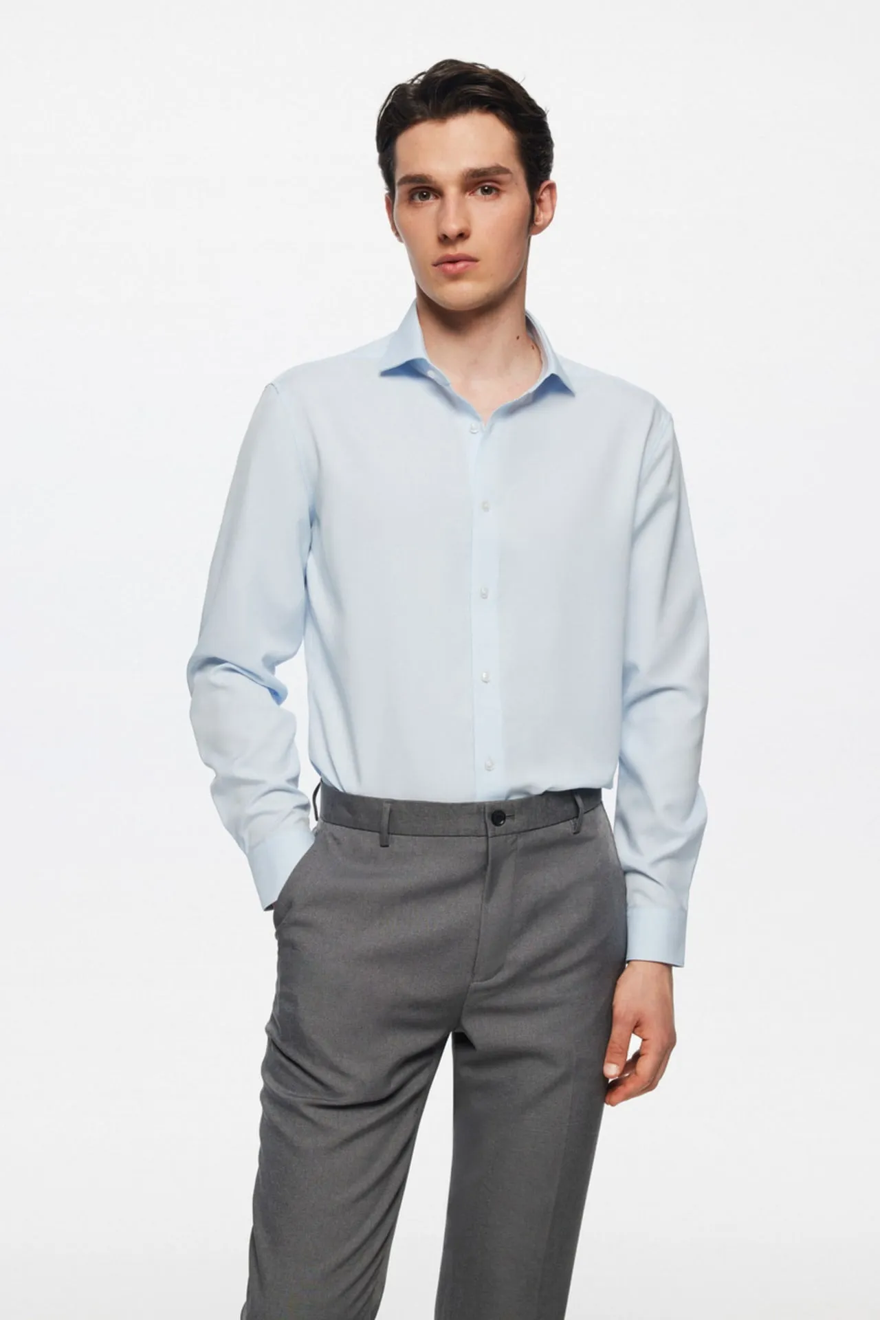 Non-Iron Quick Dry Smart Fit Poplin Shirt