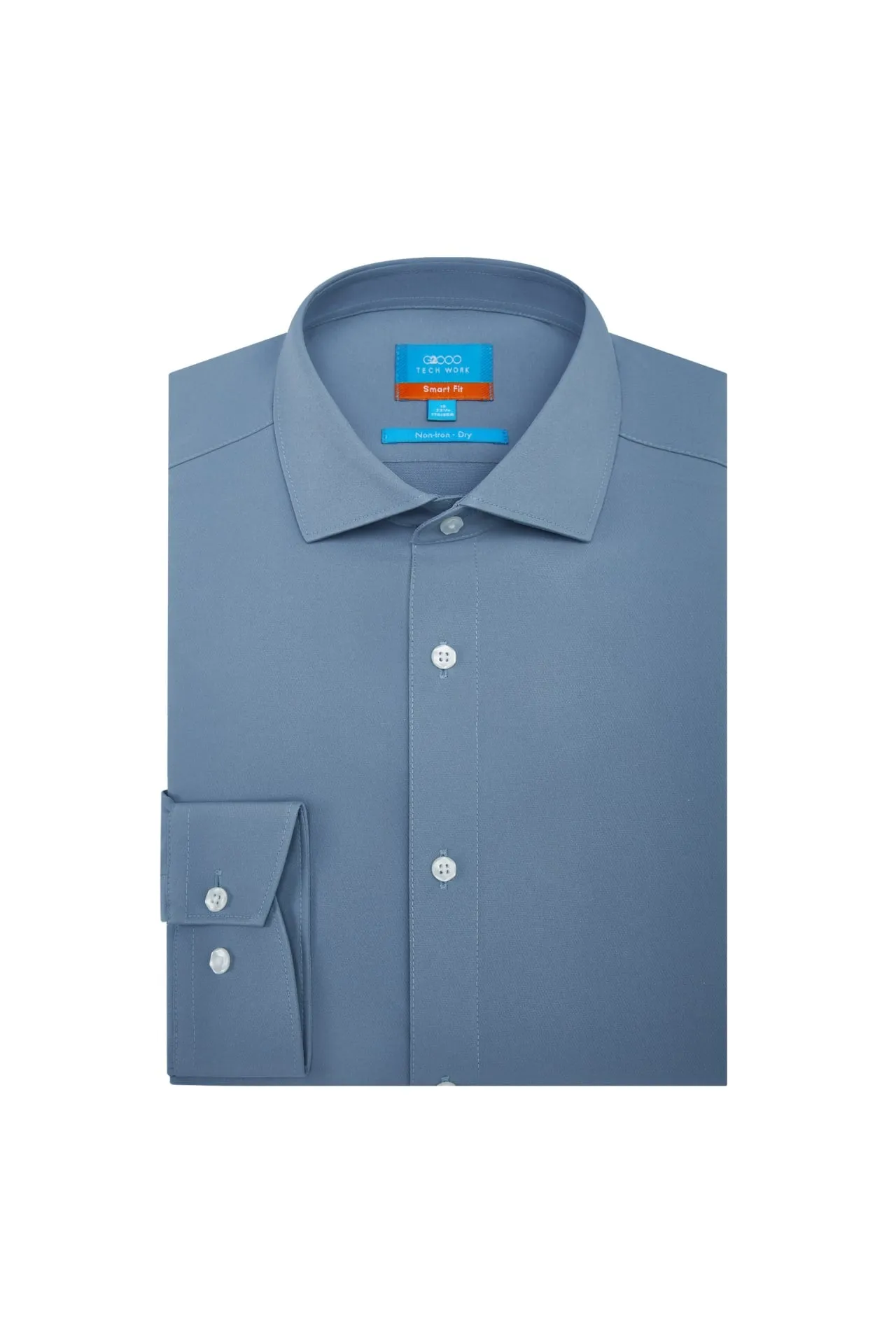 Non-Iron Quick Dry Smart Fit Poplin Shirt