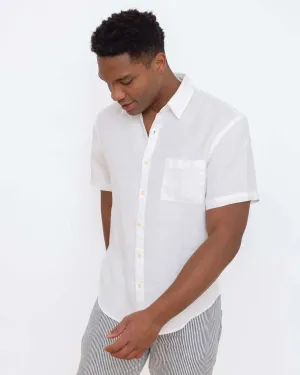 Ola Linen Shirt - Snow