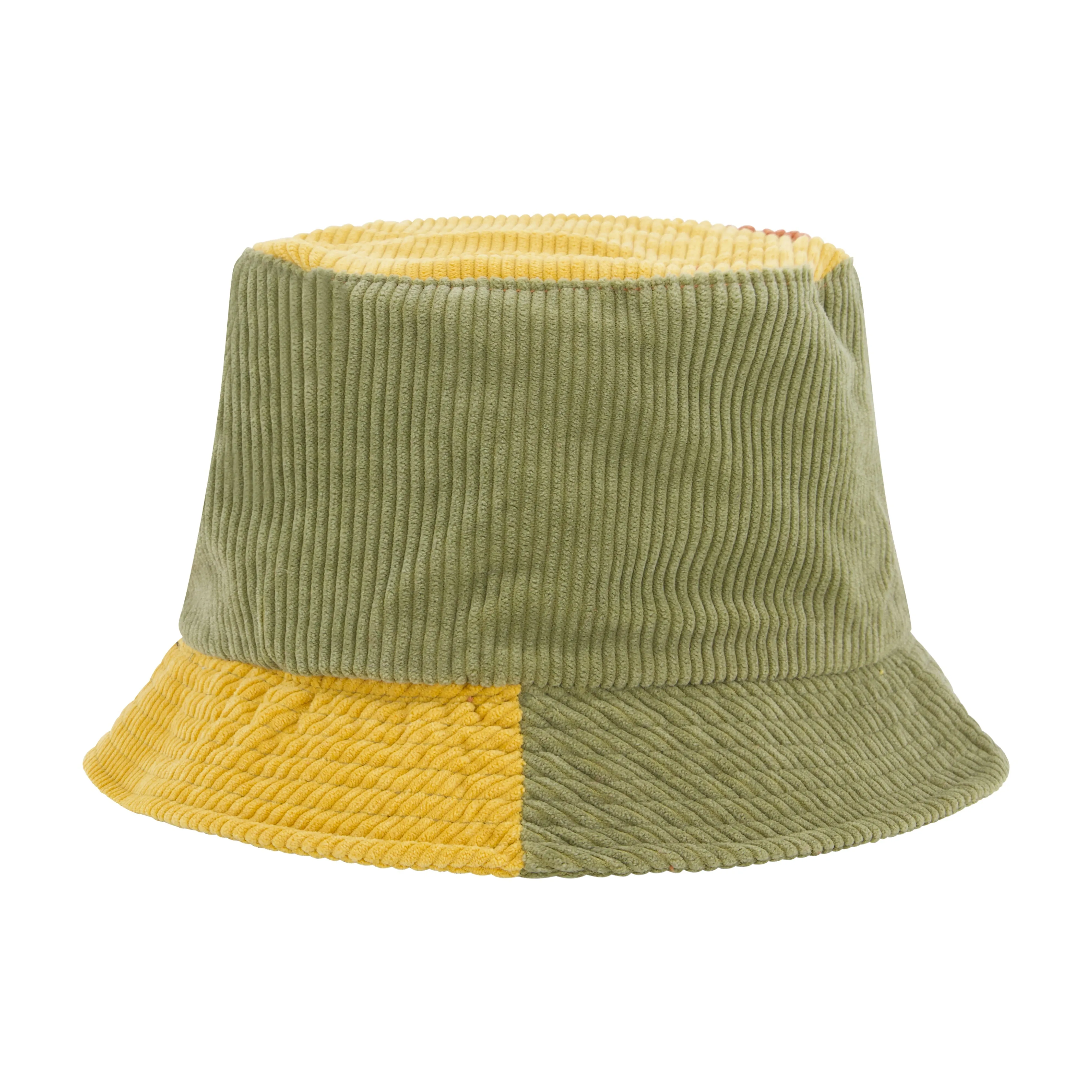 Rampage Women's Colorblock Corduroy Bucket Hat - Stylish and Trendy Headwear