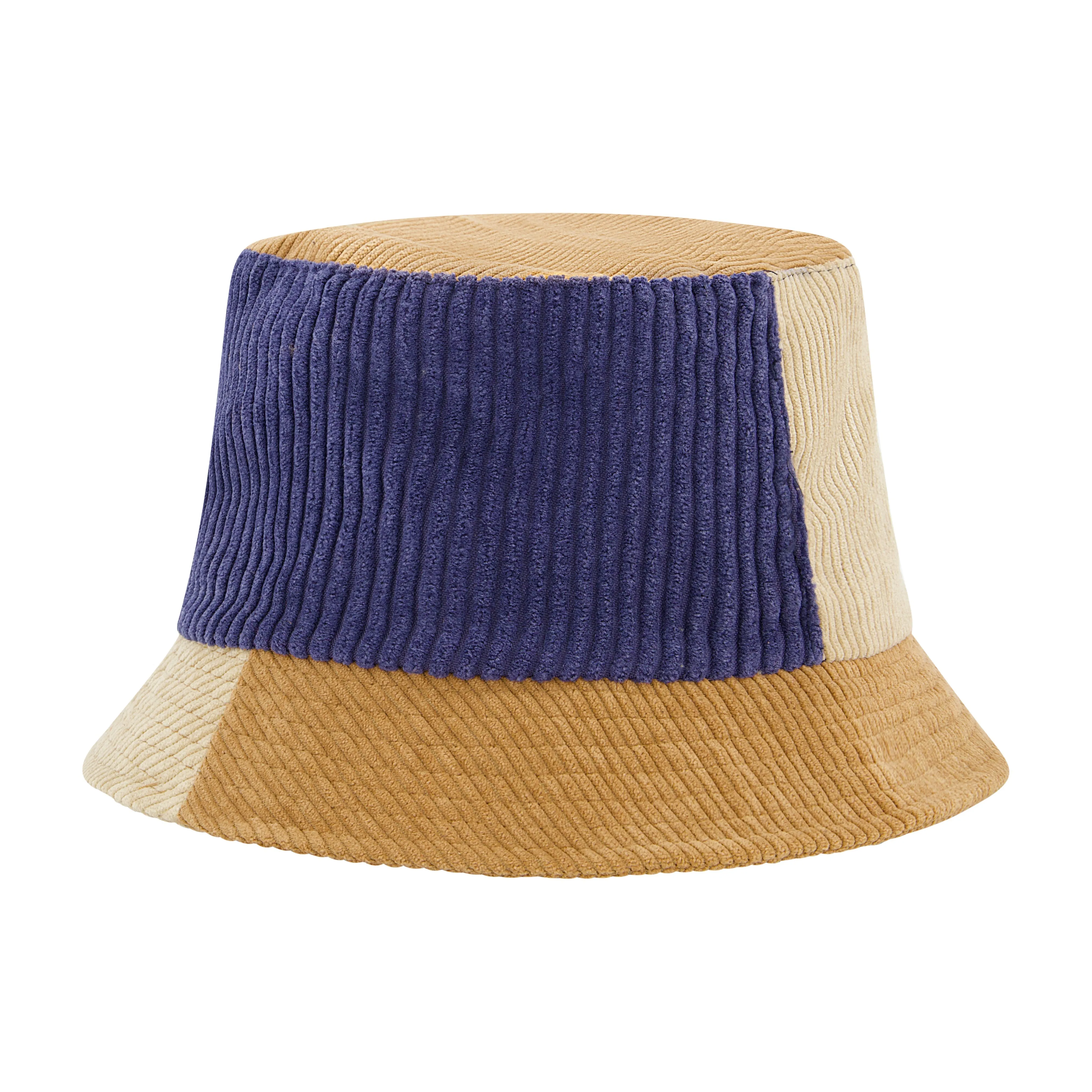 Rampage Women's Colorblock Corduroy Bucket Hat - Stylish and Trendy Headwear