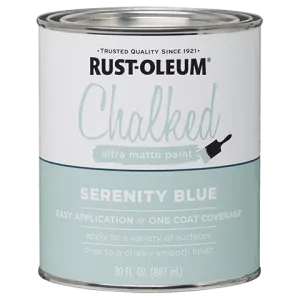 Rust-Oleum® Chalked Ultra Matte Paint Serenity Blue