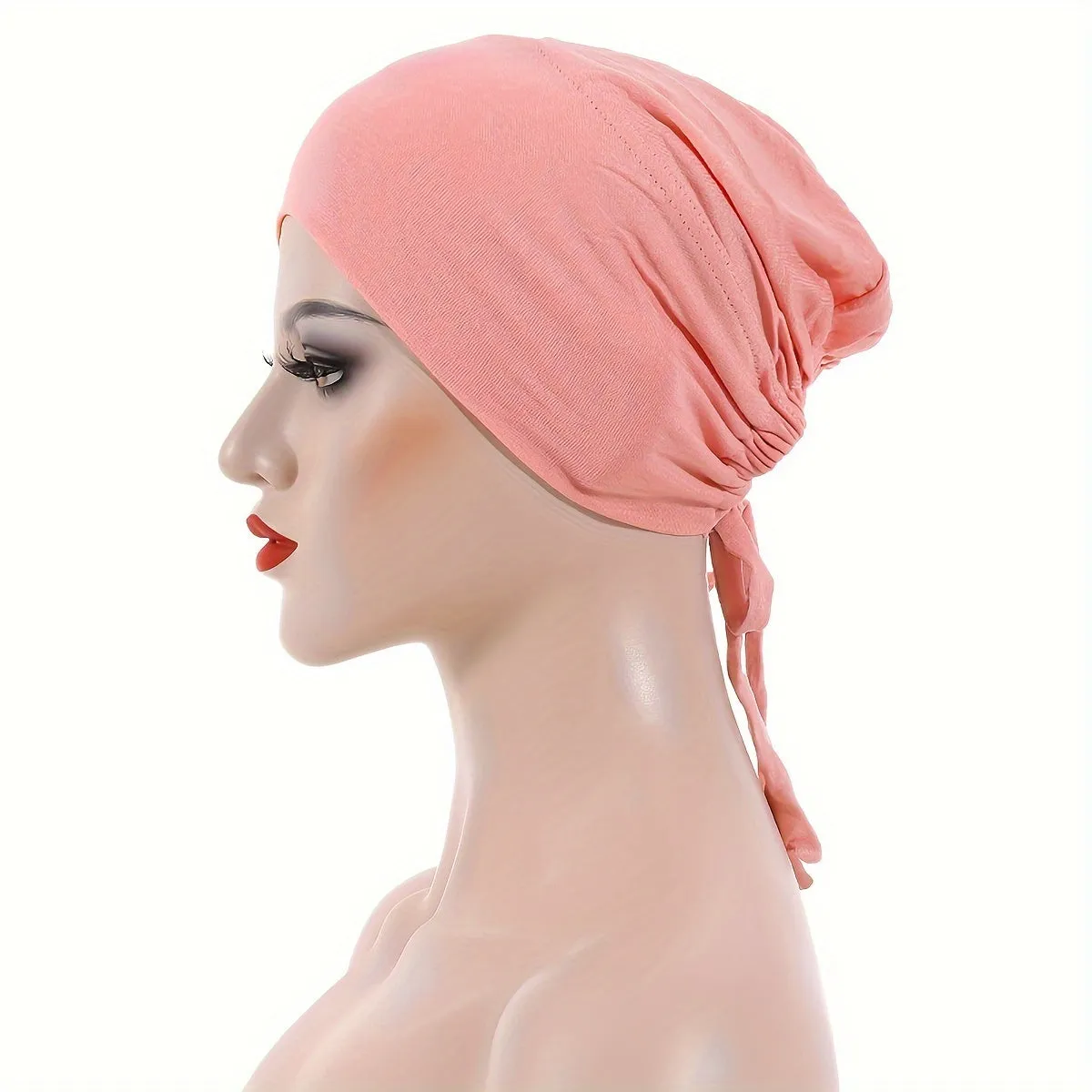 Stylish Long Hair Turban Cap Chic Headwear for Women