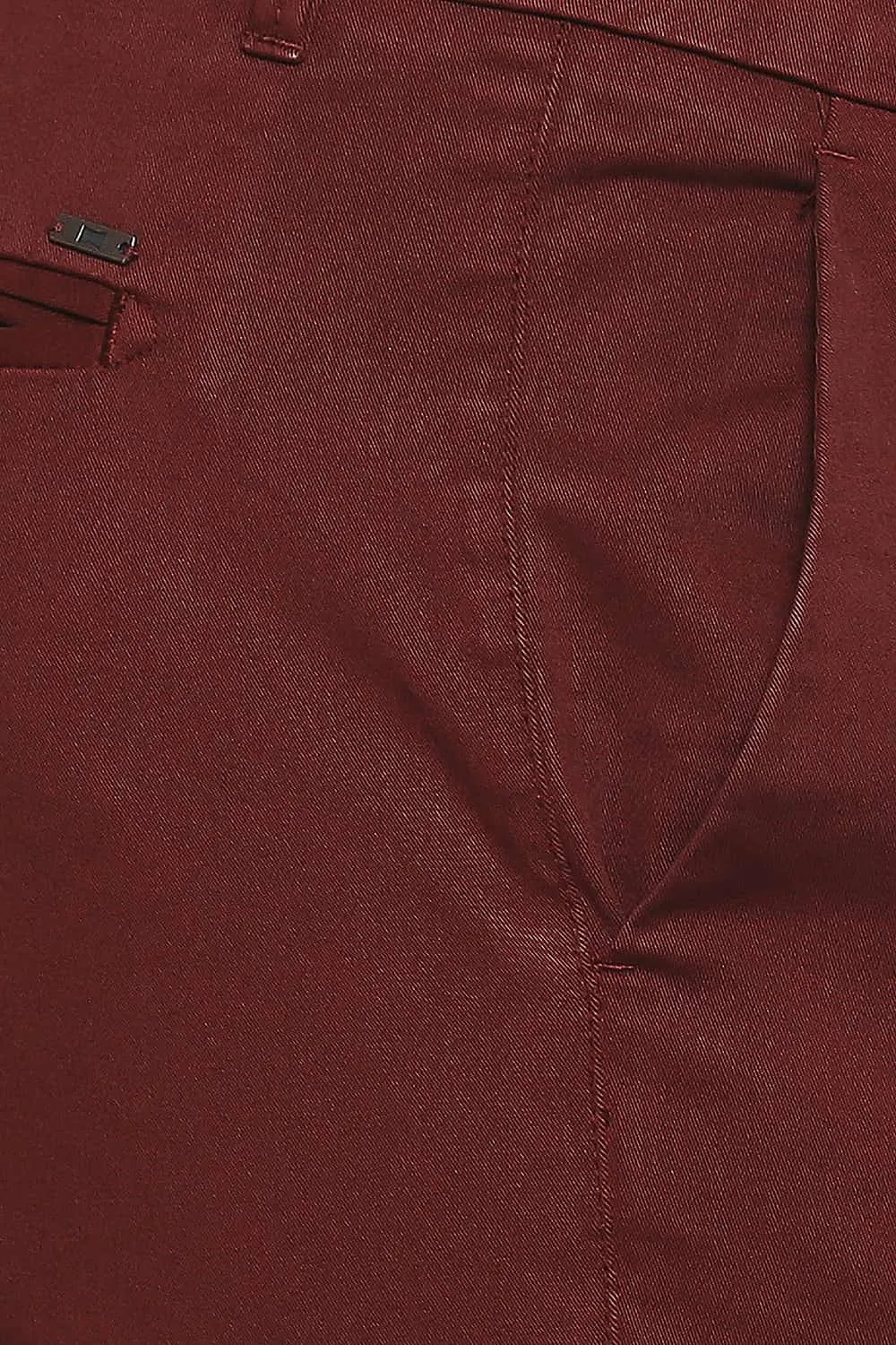 Tapered Fit Dyed Stretch Trouser